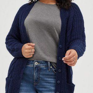 Torrid Button Front Cardigan - Outlander Cable Knit